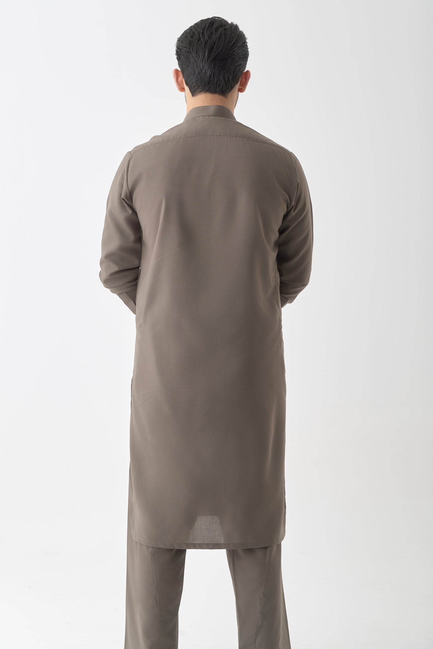 Light Brown Shalwar Kameez by Leaf Clothing