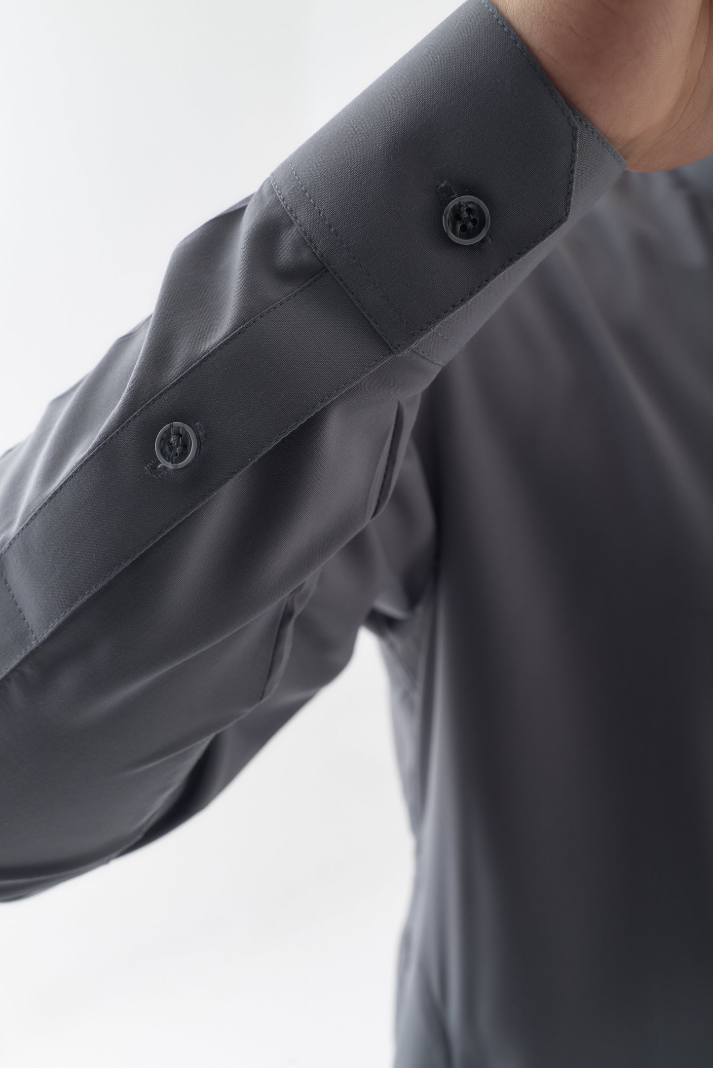 Grey Wash and Wear Shalwar Kameez by Leaf Clothing