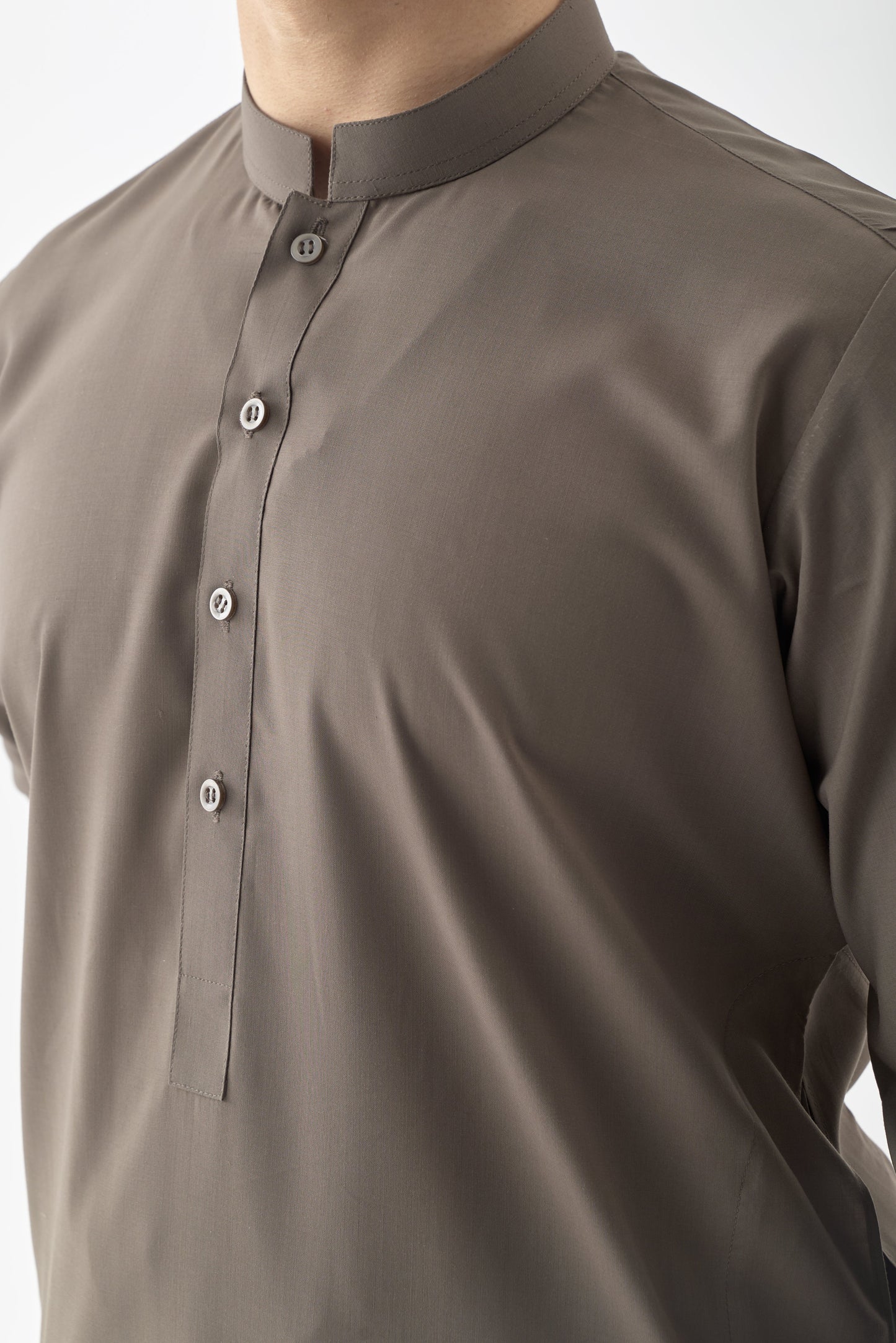 Light Brown Shalwar Kameez by Leaf Clothing