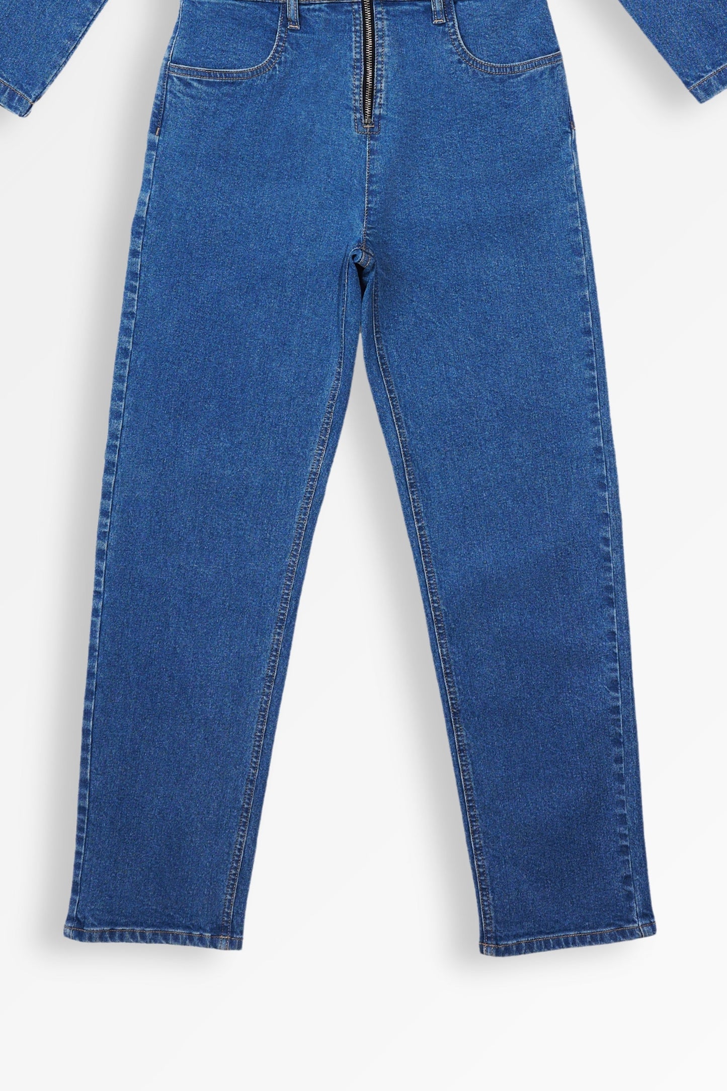 Women's Medium Blue Jumpsuit | Leaf Clothing