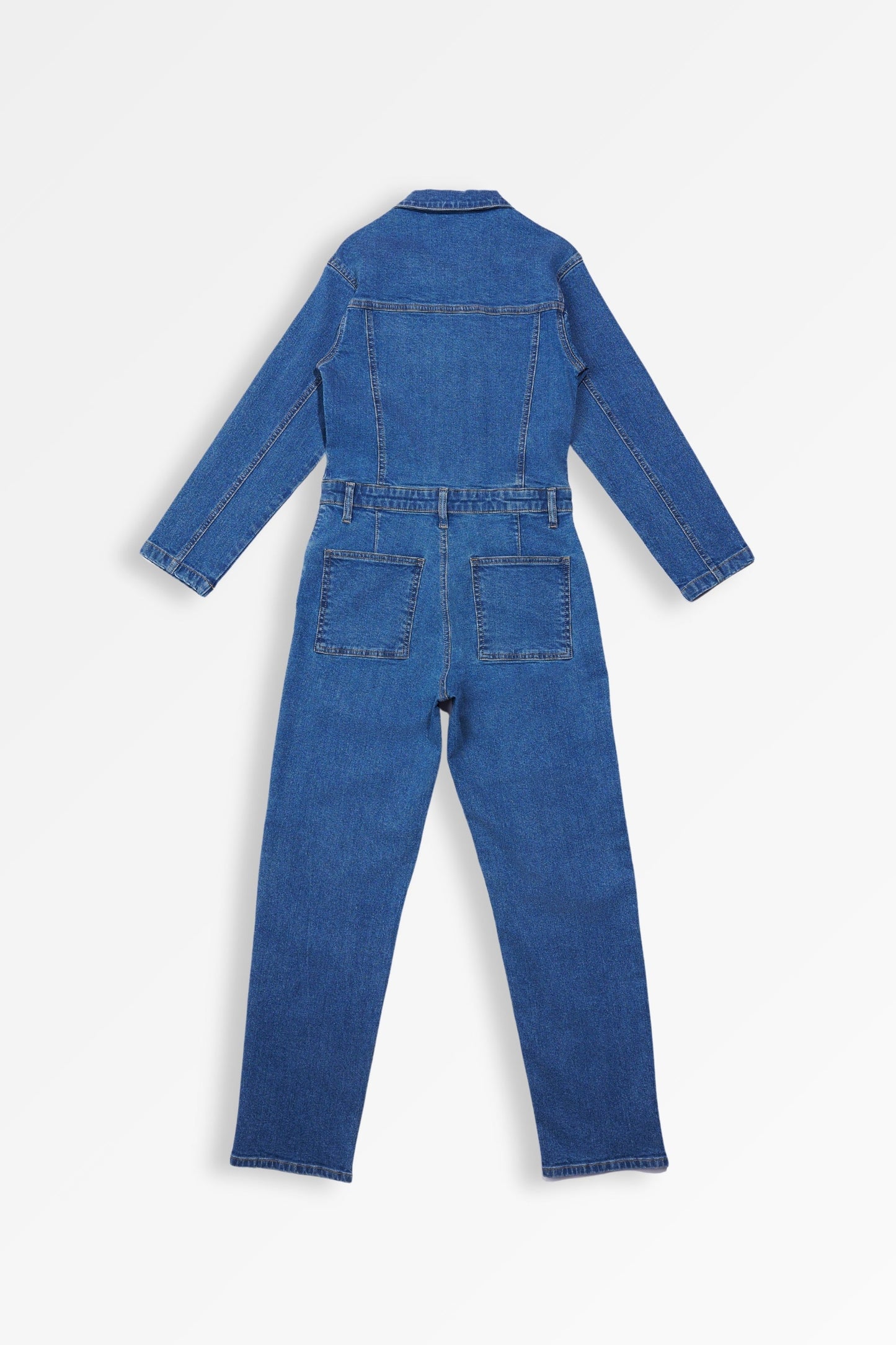 Women's Medium Blue Jumpsuit | Leaf Clothing